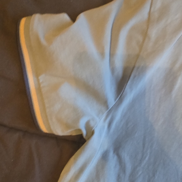 Ben Sherman Blue Polo Shirt Classic Short Sleeve - Picture 4 of 4